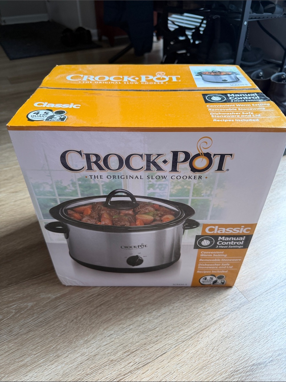 Crock-Pot Classic Manual Slow Cooker - Silver